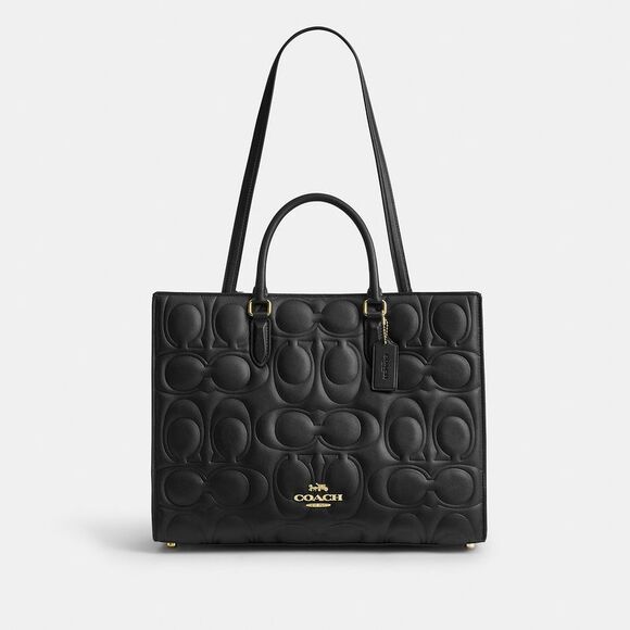 COACH Handbags - NWT Coach Outlet Maggie Tote Bag In Signature Leather